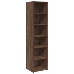 vidaXL Credenza Rovere Marrone 45x41x185 cm in Legno Multistrato