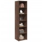 vidaXL Credenza Rovere Marrone 45x41x185 cm in Legno Multistrato vidaXL Credenza Rovere Marrone 45x41x185 cm in Legno Multistrato