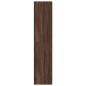 vidaXL Credenza Rovere Marrone 45x41x185 cm in Legno Multistrato vidaXL Credenza Rovere Marrone 45x41x185 cm in Legno Multistrato