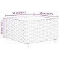 vidaXL Set Divani da Giardino 9 pz con Cuscini in Polyrattan Grigio vidaXL Set Divani da Giardino 9 pz con Cuscini in Polyrattan Grigio