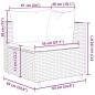 vidaXL Set Divani da Giardino 5 pz con Cuscini Marrone in Polyrattan vidaXL Set Divani da Giardino 5 pz con Cuscini Marrone in Polyrattan