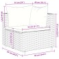 vidaXL Set Divani da Giardino 10 pz con Cuscini in Polyrattan Marrone vidaXL Set Divani da Giardino 10 pz con Cuscini in Polyrattan Marrone