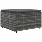 vidaXL Set Divani da Giardino 6 pz con Cuscini in Polyrattan Grigio vidaXL Set Divani da Giardino 6 pz con Cuscini in Polyrattan Grigio