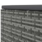 vidaXL Set Divani da Giardino 6 pz con Cuscini in Polyrattan Grigio vidaXL Set Divani da Giardino 6 pz con Cuscini in Polyrattan Grigio