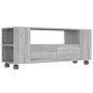 Mobile TV Grigio Sonoma 120x35x48 cm in Legno Multistrato Mobile TV Grigio Sonoma 120x35x48 cm in Legno Multistrato