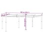 vidaXL Gazebo da Giardino con Tetto Retrattile Tortora 3x6 m Alluminio vidaXL Gazebo da Giardino con Tetto Retrattile Tortora 3x6 m Alluminio