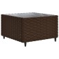 vidaXL Set Divani da Giardino 5 pz con Cuscini Marrone in Polyrattan vidaXL Set Divani da Giardino 5 pz con Cuscini Marrone in Polyrattan