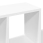 vidaXL Scaffale a Parete Bianco 100x20x53 cm in Legno Multistrato vidaXL Scaffale a Parete Bianco 100x20x53 cm in Legno Multistrato