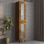 Armadietto Pensile a Parete Rovere Fumo 34,5x34x90 cm Armadietto Pensile a Parete Rovere Fumo 34,5x34x90 cm