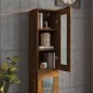 Armadietto Pensile a Parete Rovere Fumo 34,5x34x90 cm Armadietto Pensile a Parete Rovere Fumo 34,5x34x90 cm