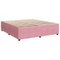 vidaXL Giroletto a Molle con Materasso Rosa 180x200 cm in Velluto vidaXL Giroletto a Molle con Materasso Rosa 180x200 cm in Velluto