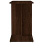 vidaXL Tavolino da Salotto Rovere Marrone 50x30x50cm Legno Multistrato