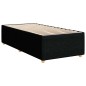 vidaXL Giroletto senza Materasso Nero 90x190 cm in Tessuto