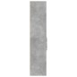 vidaXL Credenza Grigio Cemento 70x42,5x185 cm in Legno Multistrato vidaXL Credenza Grigio Cemento 70x42,5x185 cm in Legno Multistrato