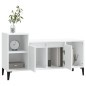 Mobile Porta TV Bianco 100x35x55 cm in Legno Multistrato Mobile Porta TV Bianco 100x35x55 cm in Legno Multistrato
