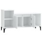 Mobile Porta TV Bianco 100x35x55 cm in Legno Multistrato Mobile Porta TV Bianco 100x35x55 cm in Legno Multistrato