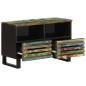 vidaXL Mobile Porta TV 70x34x46 cm in Legno Massello di Acacia vidaXL Mobile Porta TV 70x34x46 cm in Legno Massello di Acacia