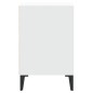 Mobile Porta TV Bianco 100x35x55 cm in Legno Multistrato Mobile Porta TV Bianco 100x35x55 cm in Legno Multistrato