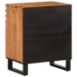 vidaXL Comodino Marrone 50x34x60 cm in Legno Massello di Mango vidaXL Comodino Marrone 50x34x60 cm in Legno Massello di Mango