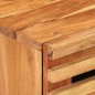 vidaXL Comodino Marrone 50x34x60 cm in Legno Massello di Mango vidaXL Comodino Marrone 50x34x60 cm in Legno Massello di Mango