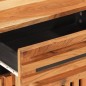 vidaXL Comodino Marrone 50x34x60 cm in Legno Massello di Mango vidaXL Comodino Marrone 50x34x60 cm in Legno Massello di Mango