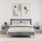 vidaXL Comodini a Muro 2 pz Grigio Cemento 45x30x35 cm vidaXL Comodini a Muro 2 pz Grigio Cemento 45x30x35 cm