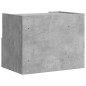 vidaXL Comodini a Muro 2 pz Grigio Cemento 45x30x35 cm vidaXL Comodini a Muro 2 pz Grigio Cemento 45x30x35 cm