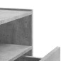 vidaXL Comodini a Muro 2 pz Grigio Cemento 45x30x35 cm vidaXL Comodini a Muro 2 pz Grigio Cemento 45x30x35 cm