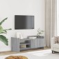 vidaXL Mobile TV Grigio Sonoma 100x35x40 cm in Legno Multistrato vidaXL Mobile TV Grigio Sonoma 100x35x40 cm in Legno Multistrato