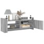 vidaXL Mobile TV Grigio Sonoma 100x35x40 cm in Legno Multistrato vidaXL Mobile TV Grigio Sonoma 100x35x40 cm in Legno Multistrato