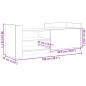vidaXL Mobile TV Grigio Sonoma 100x35x40 cm in Legno Multistrato vidaXL Mobile TV Grigio Sonoma 100x35x40 cm in Legno Multistrato