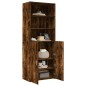 vidaXL Credenza Rovere Fumo 70x42,5x185 cm in Legno Multistrato vidaXL Credenza Rovere Fumo 70x42,5x185 cm in Legno Multistrato