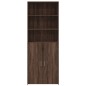 vidaXL Credenza Rovere Marrone 70x42,5x185 cm in Legno Multistrato vidaXL Credenza Rovere Marrone 70x42,5x185 cm in Legno Multistrato