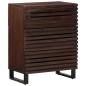 vidaXL Credenza Marrone 60x34x75 cm in Legno Massello di Mango vidaXL Credenza Marrone 60x34x75 cm in Legno Massello di Mango