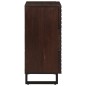 vidaXL Credenza Marrone 60x34x75 cm in Legno Massello di Mango vidaXL Credenza Marrone 60x34x75 cm in Legno Massello di Mango