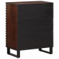 vidaXL Credenza Marrone 60x34x75 cm in Legno Massello di Mango vidaXL Credenza Marrone 60x34x75 cm in Legno Massello di Mango