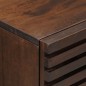 vidaXL Credenza Marrone 60x34x75 cm in Legno Massello di Mango vidaXL Credenza Marrone 60x34x75 cm in Legno Massello di Mango