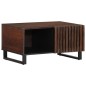 vidaXL Tavolino da Salotto Marrone 80x54x40 cm Legno Massello di Mango vidaXL Tavolino da Salotto Marrone 80x54x40 cm Legno Massello di Mango