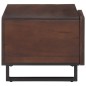 vidaXL Tavolino da Salotto Marrone 80x54x40 cm Legno Massello di Mango vidaXL Tavolino da Salotto Marrone 80x54x40 cm Legno Massello di Mango