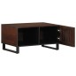 vidaXL Tavolino da Salotto Marrone 80x54x40 cm Legno Massello di Mango vidaXL Tavolino da Salotto Marrone 80x54x40 cm Legno Massello di Mango