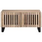 vidaXL Tavolino da Salotto Bianco 80x51x40 cm Legno Massello di Mango vidaXL Tavolino da Salotto Bianco 80x51x40 cm Legno Massello di Mango