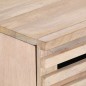 vidaXL Comodino 50x34x60 cm in Legno Massello di Mango Grezzo vidaXL Comodino 50x34x60 cm in Legno Massello di Mango Grezzo