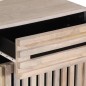 vidaXL Comodino Bianco 50x34x60 cm in Legno Massello di Mango vidaXL Comodino Bianco 50x34x60 cm in Legno Massello di Mango