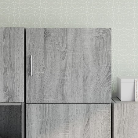vidaXL Mobile a Parete Grigio Sonoma 45x42,5x40cm in Legno Multistrato