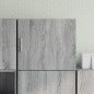 vidaXL Mobile a Parete Grigio Sonoma 45x42,5x40cm in Legno Multistrato vidaXL Mobile a Parete Grigio Sonoma 45x42,5x40cm in Legno Multistrato