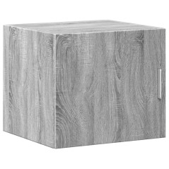 vidaXL Mobile a Parete Grigio Sonoma 45x42,5x40cm in Legno Multistrato