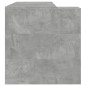 vidaXL Scrivania Grigio Cemento 123,5x73,5x75 cm in Legno Multistrato vidaXL Scrivania Grigio Cemento 123,5x73,5x75 cm in Legno Multistrato