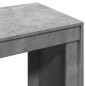vidaXL Scrivania Grigio Cemento 123,5x73,5x75 cm in Legno Multistrato vidaXL Scrivania Grigio Cemento 123,5x73,5x75 cm in Legno Multistrato
