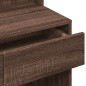 vidaXL Toeletta con LED Rovere Marrone 80x41x144,5 cm vidaXL Toeletta con LED Rovere Marrone 80x41x144,5 cm