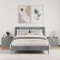 vidaXL Comodini a Muro 2 pz Grigio Cemento 45x30x35 cm vidaXL Comodini a Muro 2 pz Grigio Cemento 45x30x35 cm